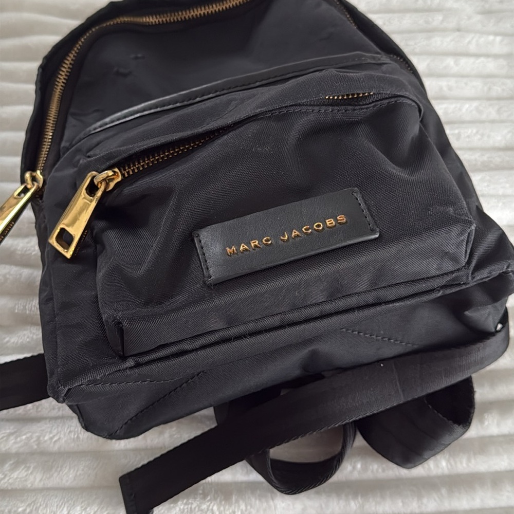 Marc Jacobs Goldtone Nylon Mini Backpack - Picture 4 of 8